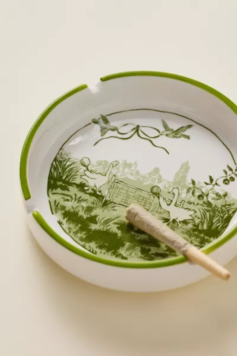 Graphic Printed Ashtray