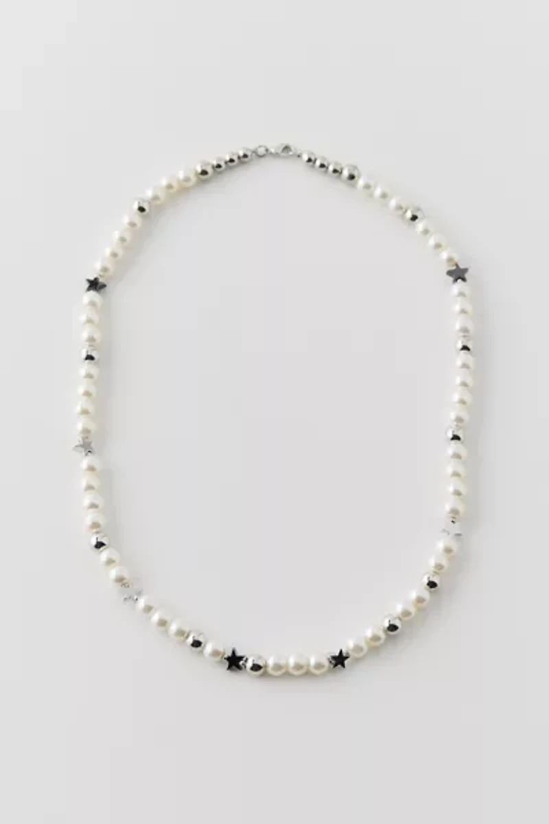Star & Pearl Necklace