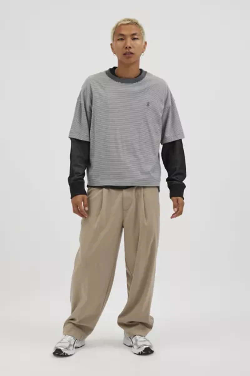 Standard Cloth Jason Relaxed Pleated Trouser Pant