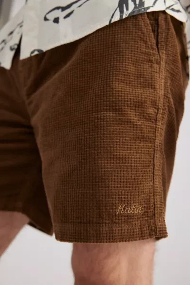Katin Ward Waffle Cord Relaxed Short
