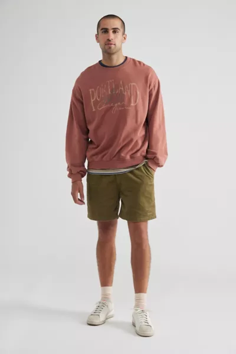 Katin Ward Waffle Cord Relaxed Short