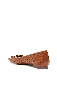 Schutz Arissa Braided Leather Ballet Flat