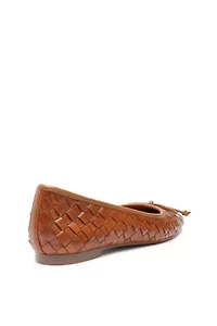 Schutz Arissa Braided Leather Ballet Flat