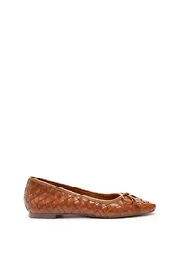 Schutz Arissa Braided Leather Ballet Flat