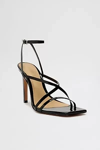 Schutz Bari Leather Strappy Heel