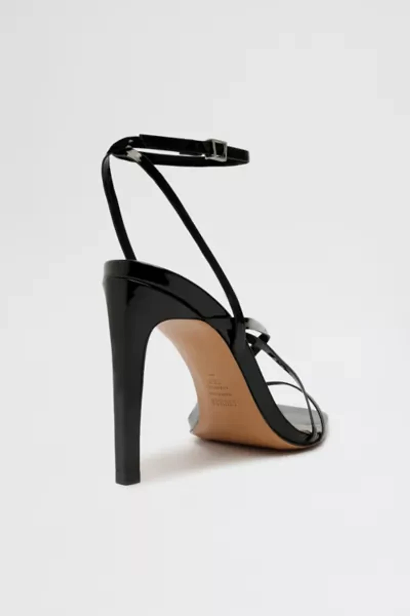 Schutz Bari Leather Strappy Heel