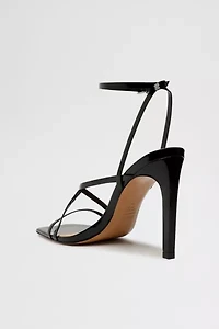 Schutz Bari Leather Strappy Heel
