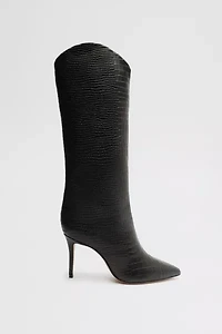 Schutz Maryana Leather Knee-High Boot