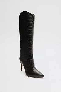 Schutz Maryana Leather Knee-High Boot