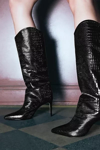 Schutz Maryana Leather Knee-High Boot