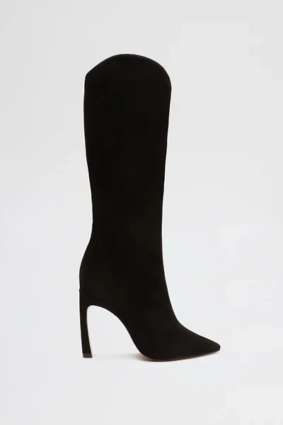 Schutz Maryana Sculpt Leather Knee-High Boot