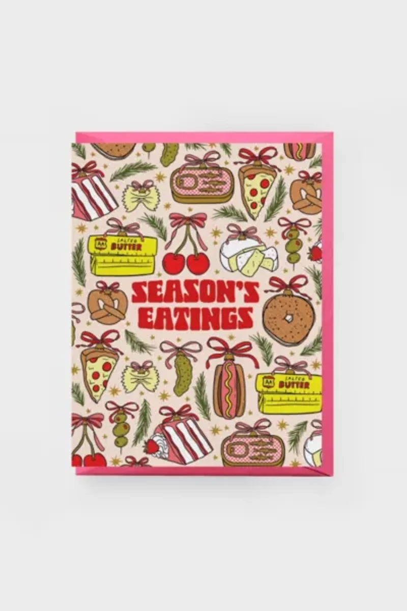 Boss Dotty Season’s Eatings Holiday Greeting Card