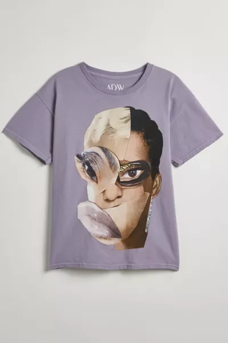 ADW UO Exclusive Dub Baby Tee