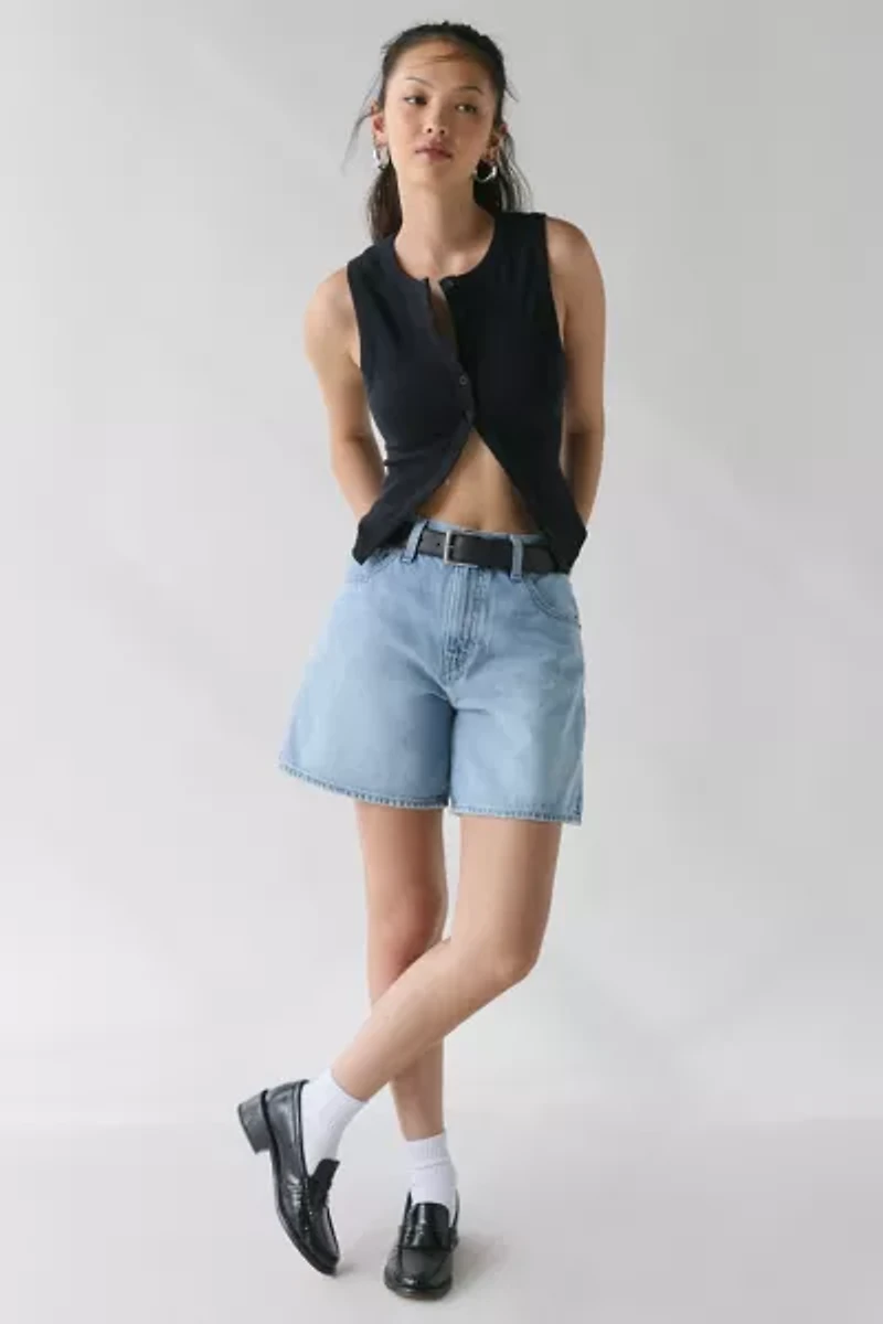 Levi's® High Rise Baggy Denim Short