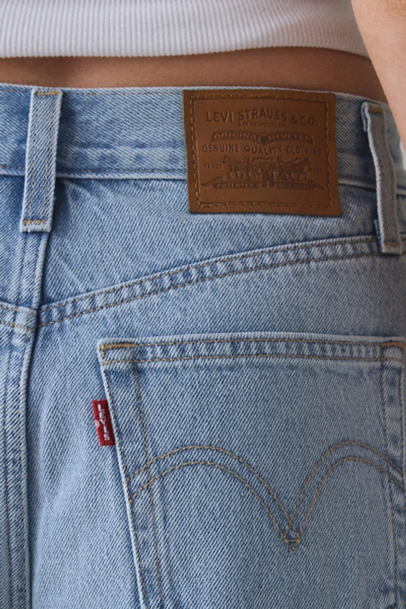 Levi's® High Rise Baggy Denim Short