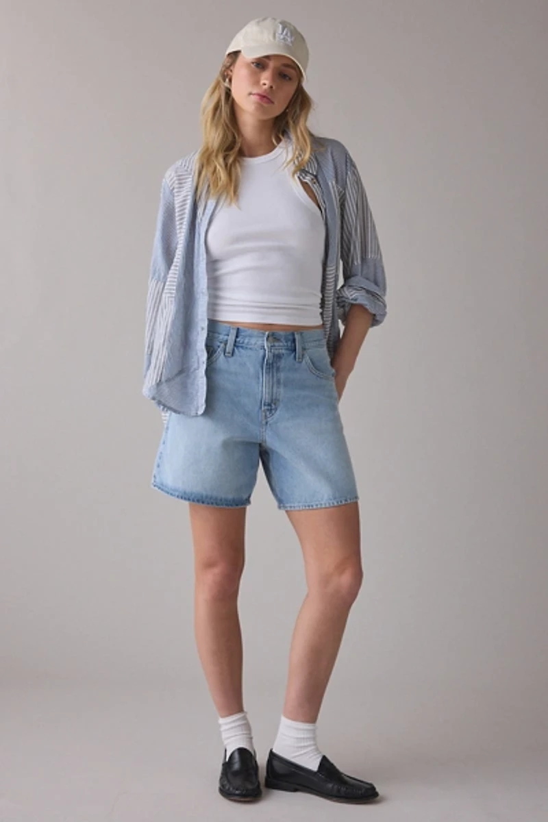 Levi's® High Rise Baggy Denim Short