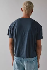 ReMADE By UO Boxy Cropped Raw Cut Tee