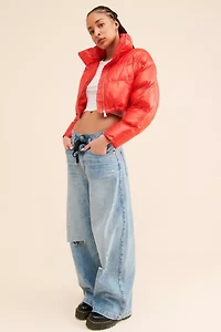 UO Taryn Cropped Puffer Jacket
