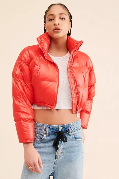 UO Taryn Cropped Puffer Jacket