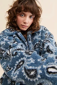 UO Printed Fleece Jacket