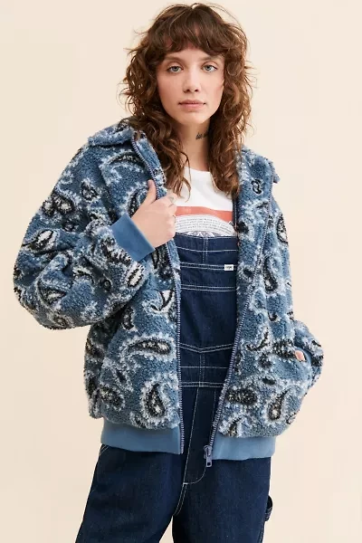 UO Printed Fleece Jacket