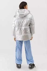 UO Alice Hooded Puffer Jacket