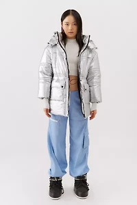 UO Alice Hooded Puffer Jacket
