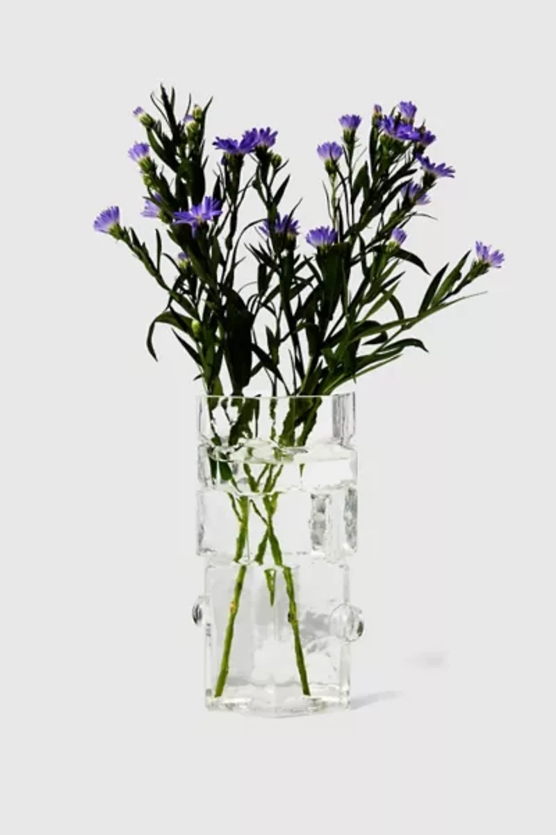 Areaware Glass Hex Vase