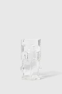 Areaware Glass Hex Vase