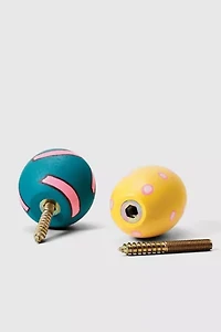 Areaware Chiaozza Wooden Wall Hooks