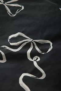 Painted Bows Duvet Cover Set