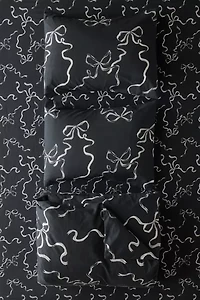 Painted Bows Duvet Cover Set