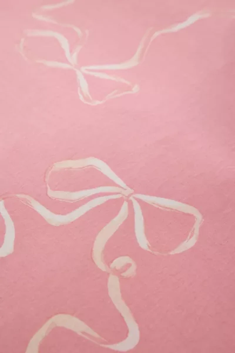 Painted Bows Duvet Cover Set