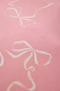 Painted Bows Duvet Cover Set