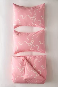 Painted Bows Duvet Cover Set