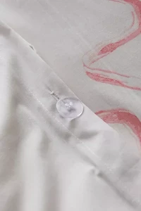 Painted Bows Duvet Cover Set