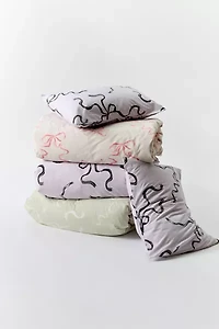 Painted Bows Duvet Cover Set