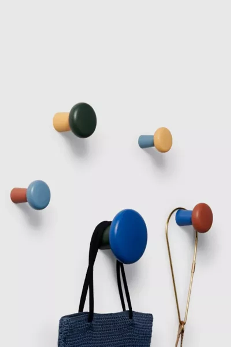 Areaware Harbor Wooden Wall Hooks