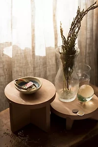 Areaware Wooden Plant Pedestal Set