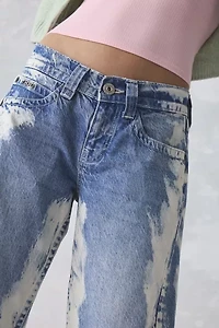 BDG Kayla Printed Low-Rise Jean