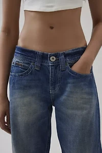 BDG Kayla Printed Low-Rise Slouchy Jean