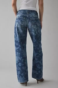 BDG Kayla Printed Low-Rise Jean
