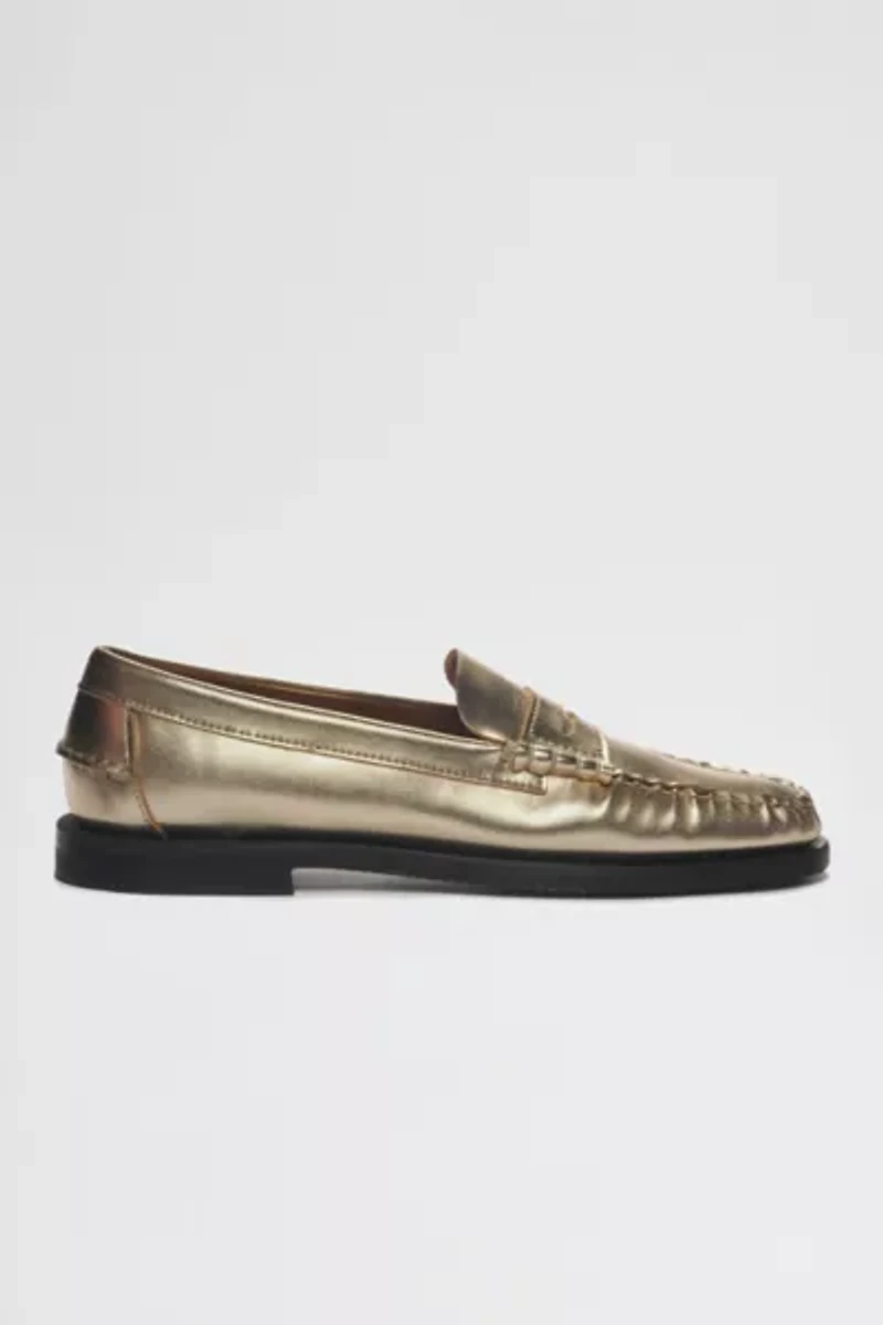 Sebago Dan Met Metallic Loafer
