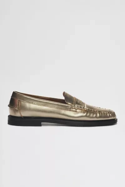 Sebago Dan Met Metallic Loafer