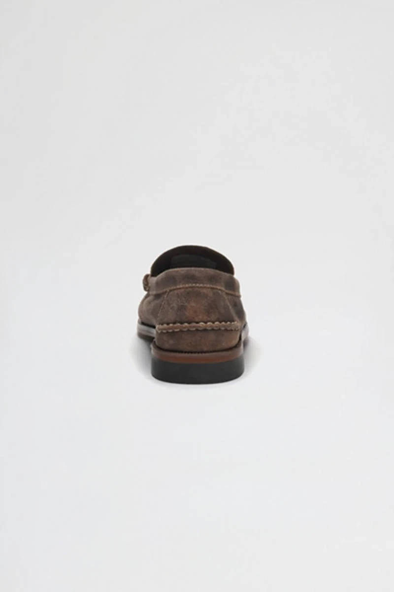 Sebago Alain Textured Suede Loafer