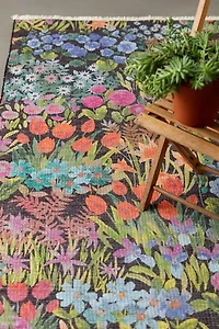 Wildflower Fields Printed Rug