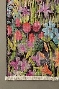 Wildflower Fields Printed Rug