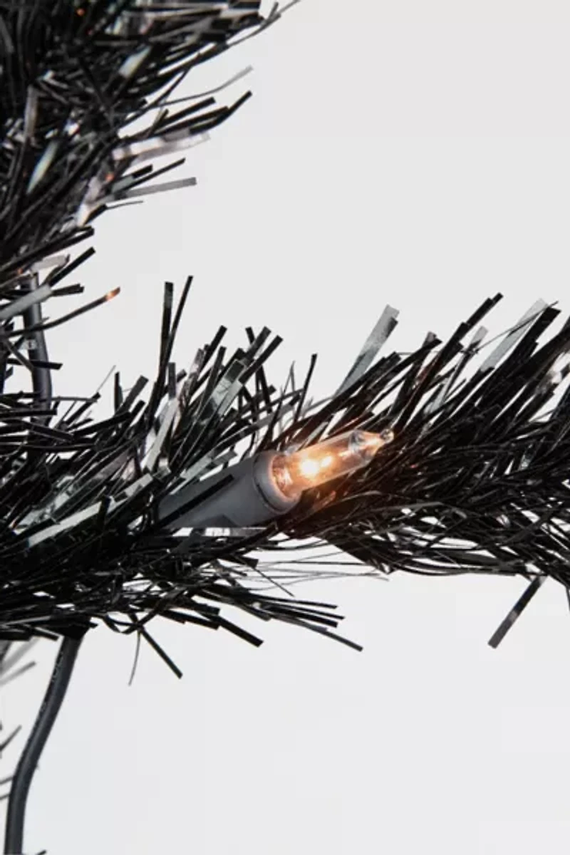 Medium 4ft Artificial Tinsel Christmas Tree