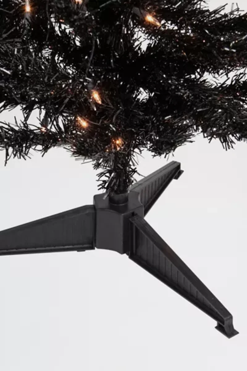 Medium 4ft Artificial Tinsel Christmas Tree