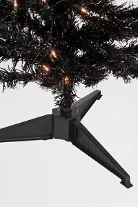 Medium 4ft Artificial Tinsel Christmas Tree